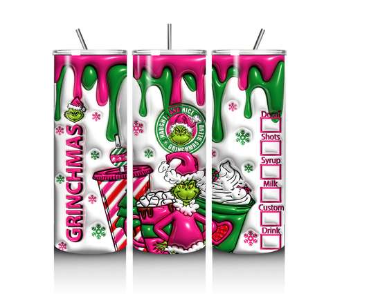 20 OZ GRINCHMAS TUMBLER
