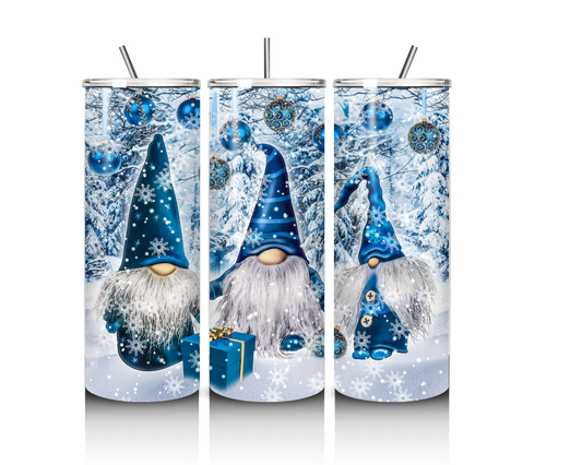 20 OZ CHRISTMAS GNOME TUMBLER