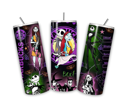 20 OZ NIGHTMARE BEFORE CHRISTMAS TUMBLER