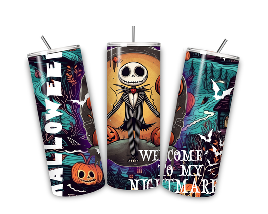 20 OZ NIGHTMARE BEFORE HALLOWEEN TUMBLER