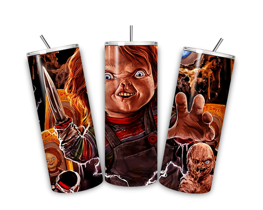20 OZ CHILD PLAY CHUCKY TUMBLER